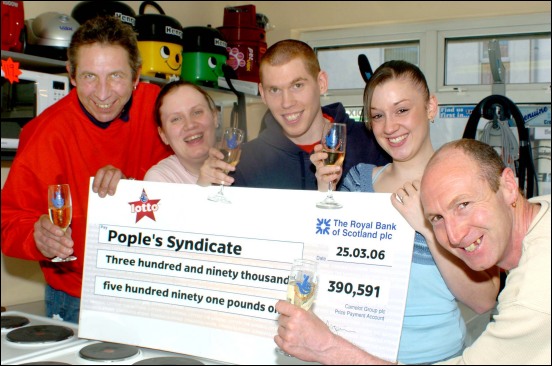Burnham-On-Sea lottery winners say 'it's business as normal'