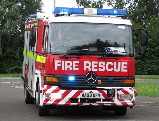 Burnham-On-Sea fire crew