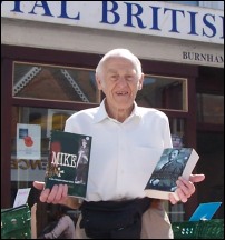 Organiser Bob Northcombe was delighted by the book sale's success