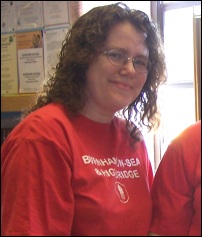 Town councillor Joanna Burridge
