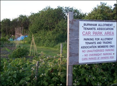 Allotments in Burnham-On-Sea