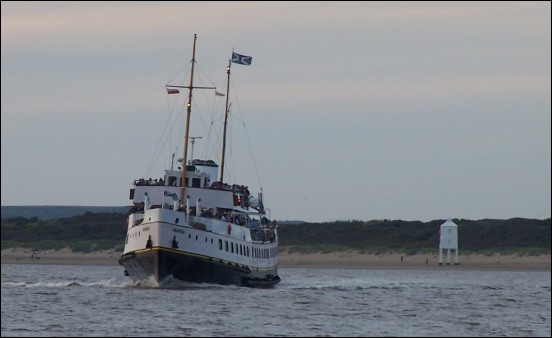 The Balmoral with Burnham lighthouse in the background