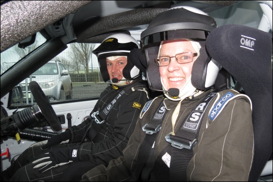 Burnham duo Stuart Duckett and Matt Isaac did well in their Peugeot 206