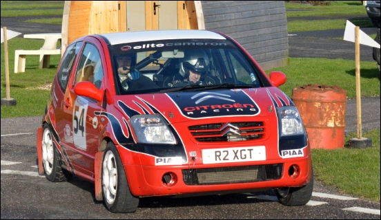 Taunton's James Self and Dan Creswell were in good form in their Citroen C2 R2 