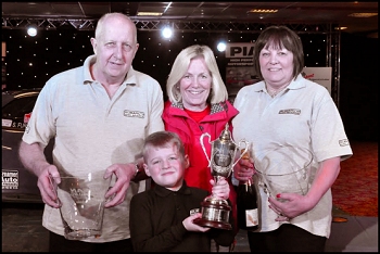 MP Tessa Munt presented the winner's trophy to the Furzelands