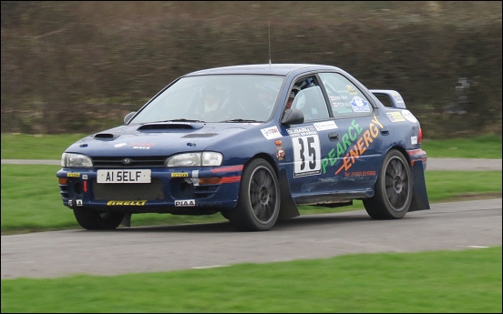 Taunton's James Self and Dan Creswell were in good form in their Citroen C2 R2 