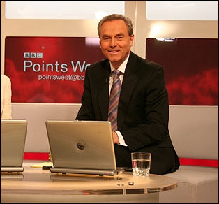 BBC Points West presenter Chris Vacher