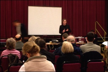 The audience in The Princess Hall