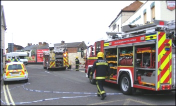 The A38 will remain closed in Highbridge