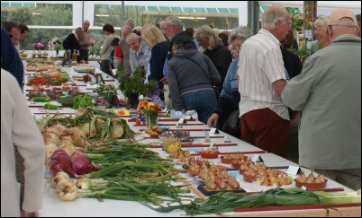 The busy show attracted hundreds of visitors over the weekend