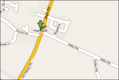 Map of Huntspill, near Burnham-On-Sea [Google Maps]