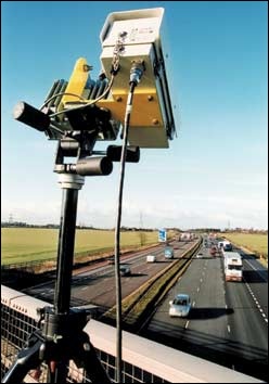 Roadside number plate recognition cameras