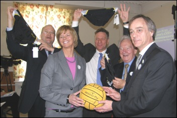 Sara-Jane Cox and her husband Mark Conklin