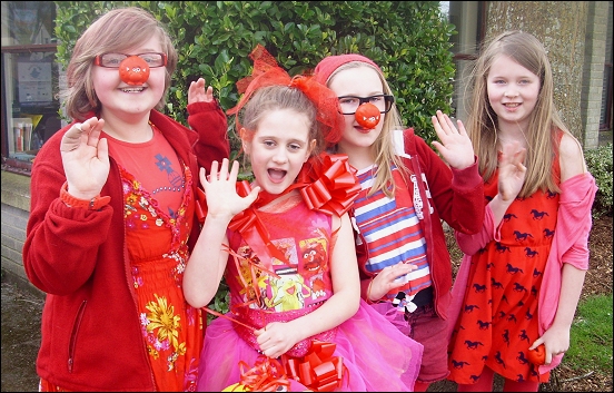 In photos: Red Nose Day fun in Burnham-On-Sea and Highbridge!