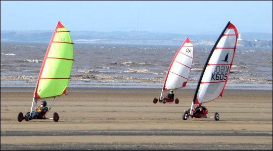 land yachting brean