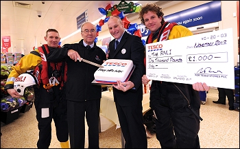 Burnham-On-Sea Tesco store launches new ready-prepared donation