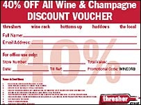 The Threshers voucher