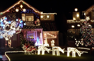 In photos: Burnham-On-Sea's Trinity Close lights up for Christmas!