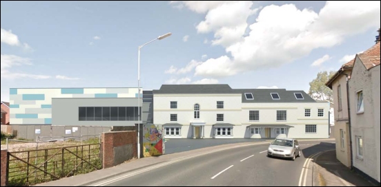 An artist's impression of how the Highbridge Hotel YMCA site will look when it's finished 