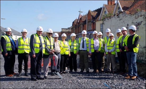 The recent sod-cutting ceremony at the Highbridge hotel site marked the start of the building work
