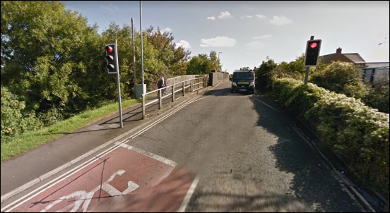 Walrow Railway Bridge in Highbridge