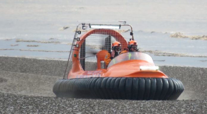 Burnham-On-Sea BARB hovercraft