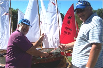 Brian Homer and Clive Cheesley