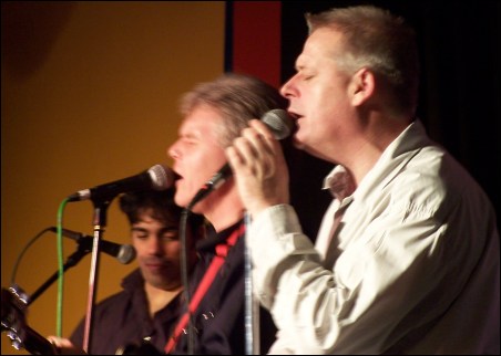 Portsmouth band The Crooners entertain the crowds at the 2005 BARB Charity Night