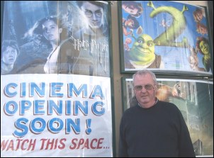 Patt Scott, owner of Burnham-On-Sea Cinema