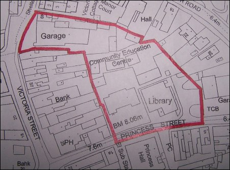 The outline plans for a Burnham-On-Sea Civic Quarter were discused