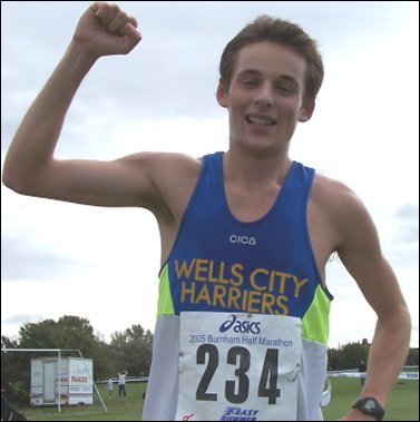 Peter Grist, winner of the 2005 Burnham Half Marathon