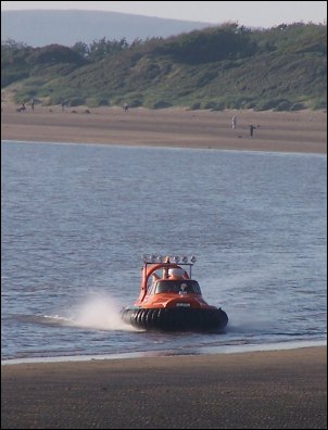 Burnham-On-Sea's Spirit Of Lelaina hovercraft