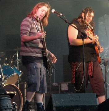 The crowds rocked to the music at Under A Summer Moon 2005