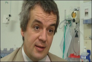 Dr Steve Jones, the consultant neo-natologist heading up the Western Neo-natal Network