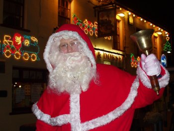 Last year's Burnham Christmas lights switch-on