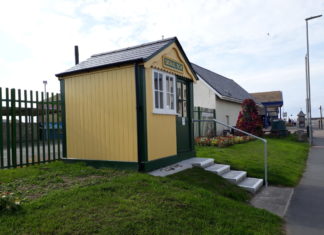 Burnham-On-Sea railway signal box