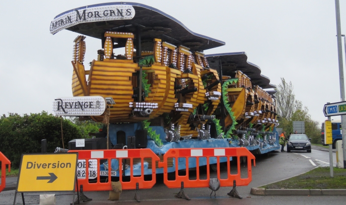 Captain's Morgan's Revenge will be the first cart out of Queens Drive during tonight's Burnham-On-Sea Carnival
