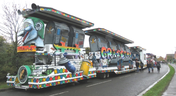 Marina Sydenham's graffiti-themed cart is another to look out for tonight