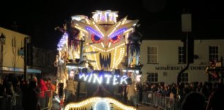Burnham-On-Sea Carnival brings a cavalcade of lights and excitement to the town centre