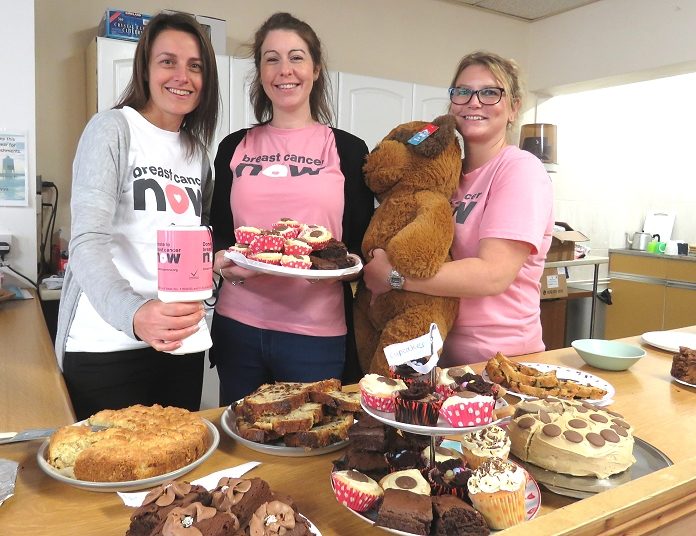 The coffee morning in Burnham-On-Sea for Somerset Breast Cancer Now