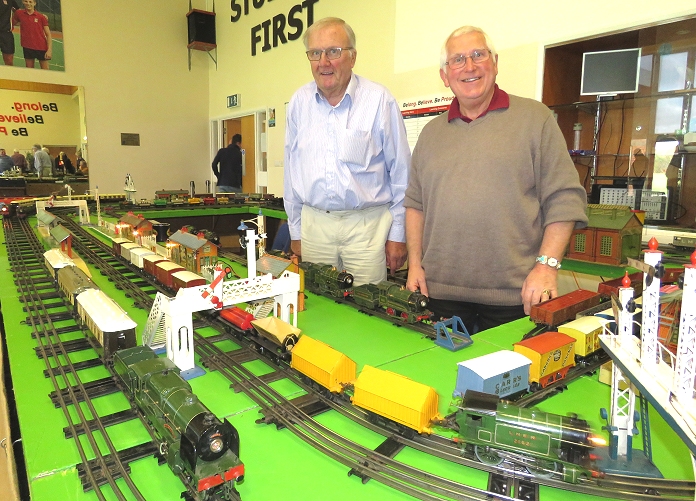 The Hornby railway show at Highbridge's King Alfred School 