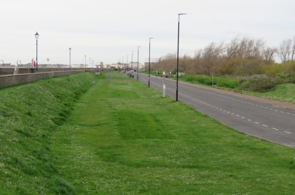 Burnham-On-Sea seafront lawns