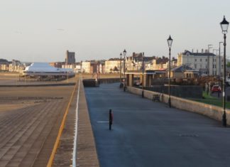 Burnham-On-Sea seafront South Esplanade