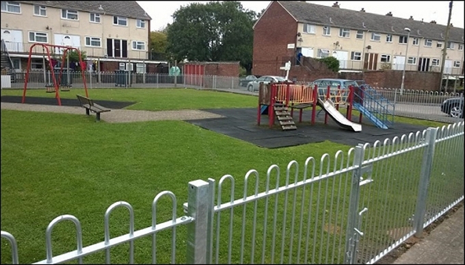 Talbot Close play area, Highbridge