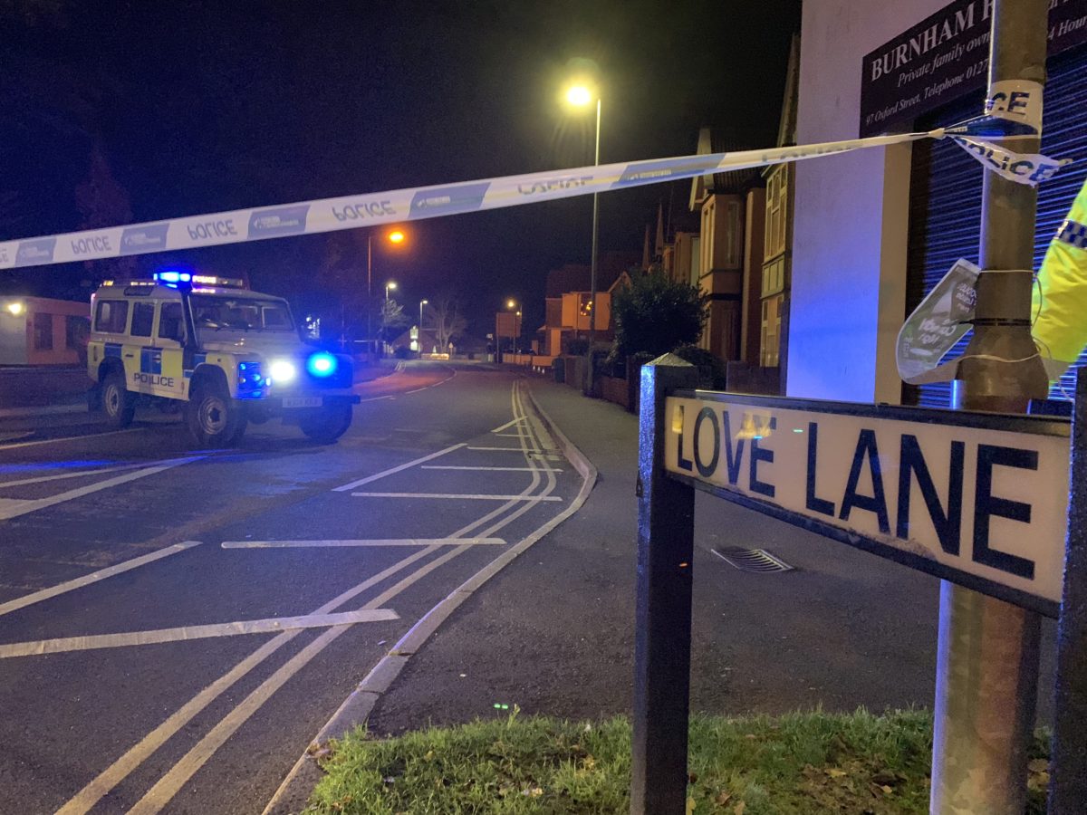 Love Lane closed by Police