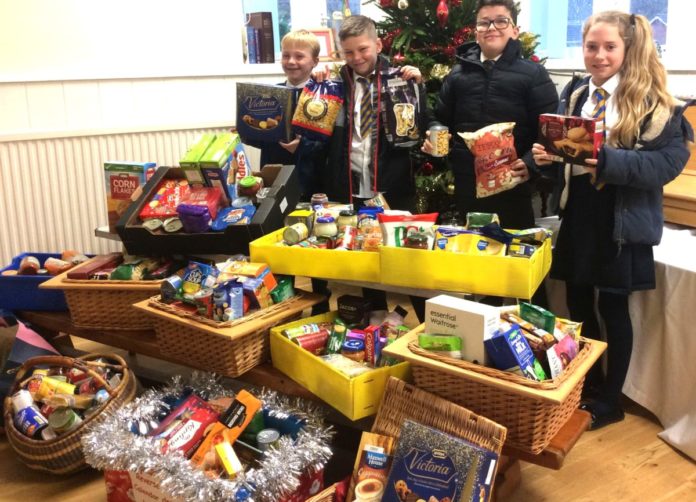 Food Bank donation form Brent Knoll School