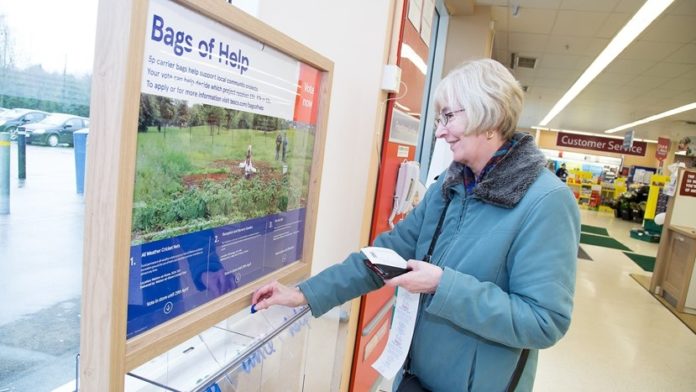 Tesco bags of help