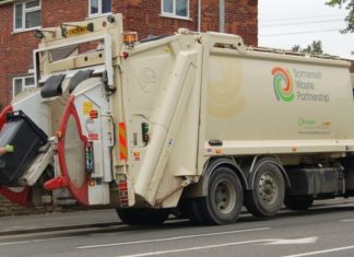 Rubbish collection from Somerset Waste Partnership
