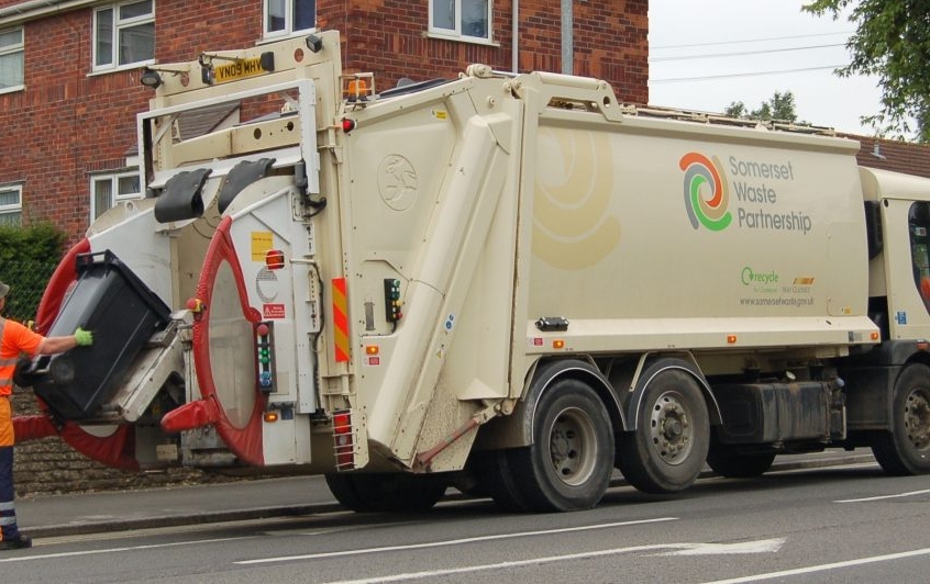 Rubbish collection from Somerset Waste Partnership