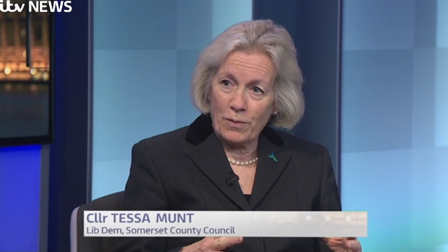 Tessa Munt on the ITV politics show this week